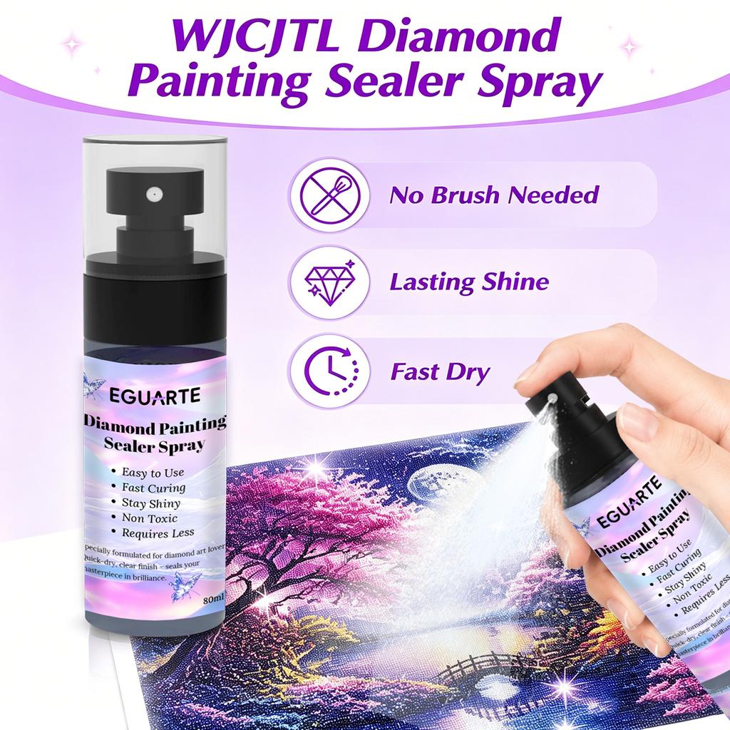 Diamond Painting Sealant Art Sealant Prevents Diamonds From Falling Off Maintains Long-lasting Shiny Luster Durable and Strong Tools