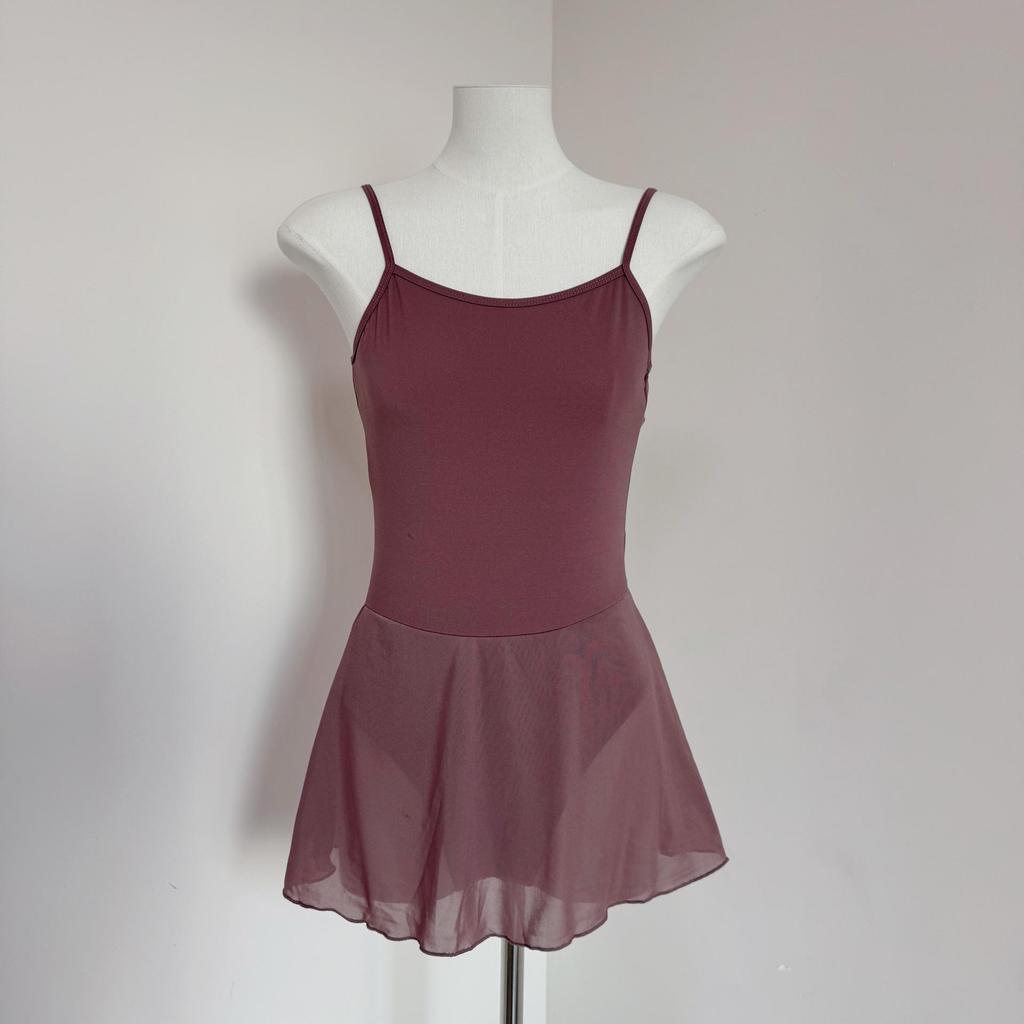 Kinder Ballett Trikot mit Tüllrock für Tanz- oder Gymnastikaufführung