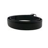 GUCCI 510309 leather CAOON belt black leather unisex Used