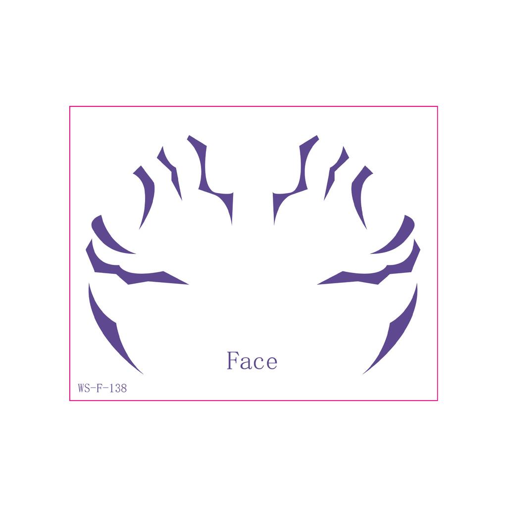 Demon Lumi Tattoo Stickers Cosplay Body Tattoo Stickers Sajaa Boys Dark Tattoo Set Stickers Birthday Party Gifts Cos Props