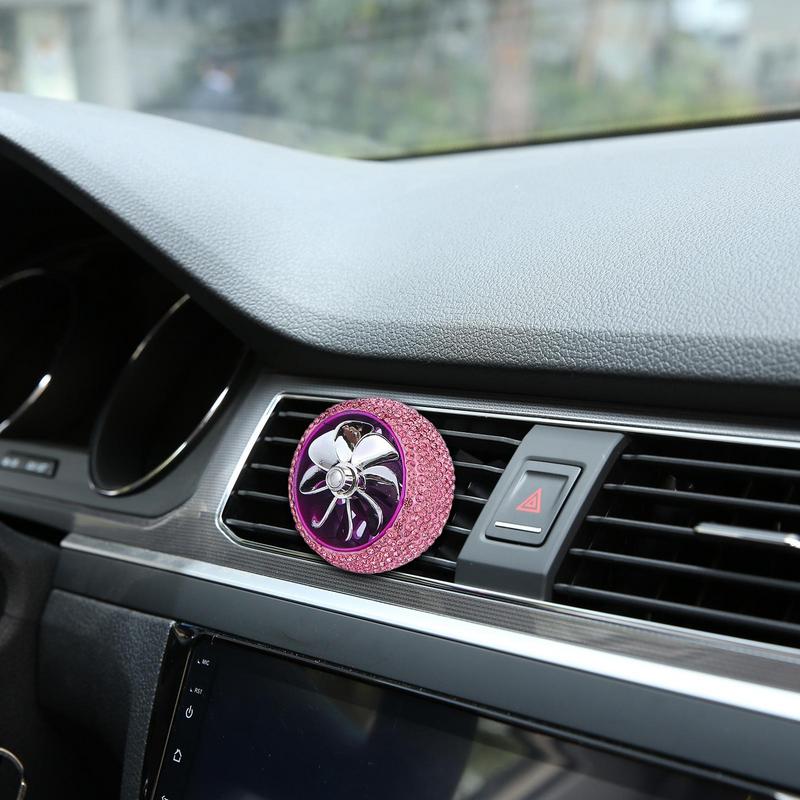 Difuzor Aromaterapie Auto Nou Strassuri Odorizante Aer Camion Ieșire Aer Odorizant Aer Design Ventilator Rotativ Cadou Crăciun