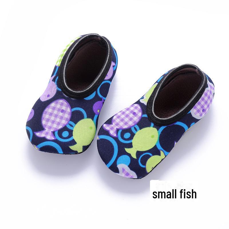 

Нековзні вельветові чохли для взуття для немовлят і малюків на весну та зиму - М які, товсті шкарпетки з підошвою для раннього розвитку M, Bottom length 13-15cm