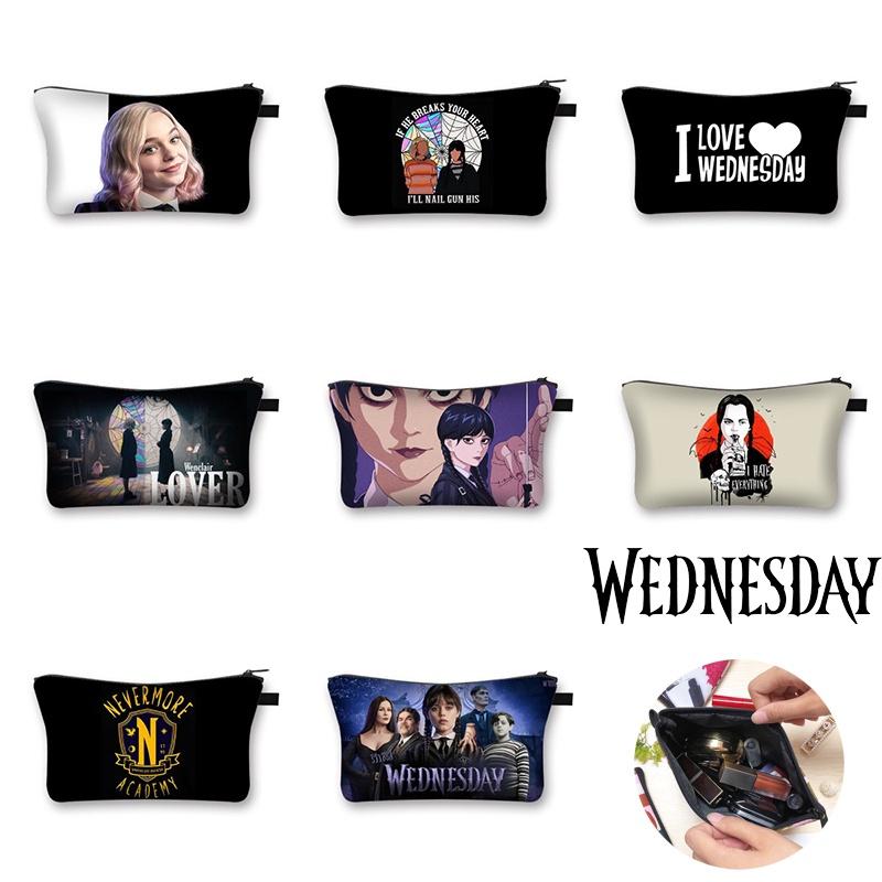 Family Adams The Zipper Hand Bag Large Capacity Cosmetic Storage Bag