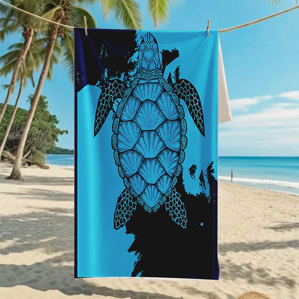New, Double-sided Velvet Beach Towel, Support Surf Towel, Sports Towel.