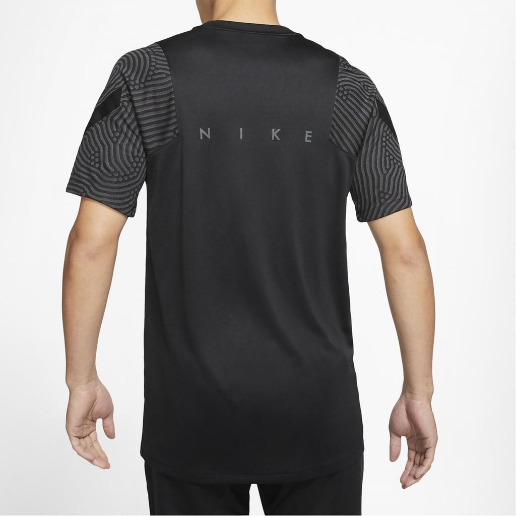Nike Dri-Fit Strike Soccer Quick-Dry Short Sleeve T-Shirt Men Tops Black CD0571-010