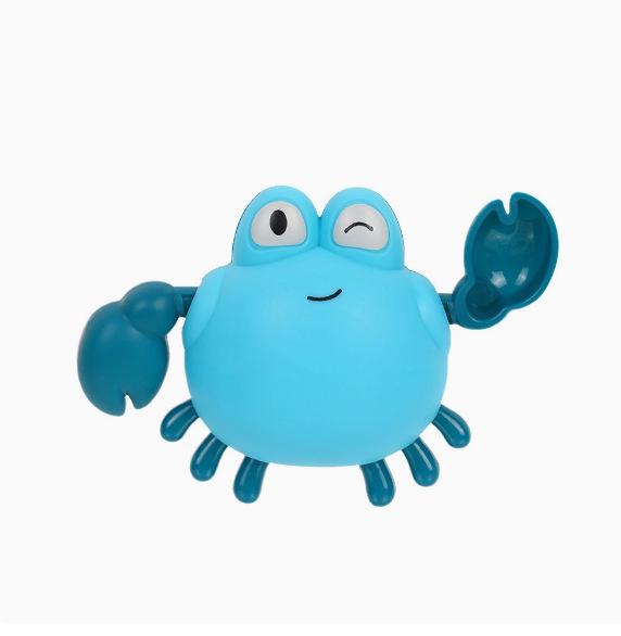 Wind-Up Cartoon Frog Baby Bath Toy