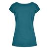 Build Your Brand Womens/Ladies Wide Neck T-Shirt