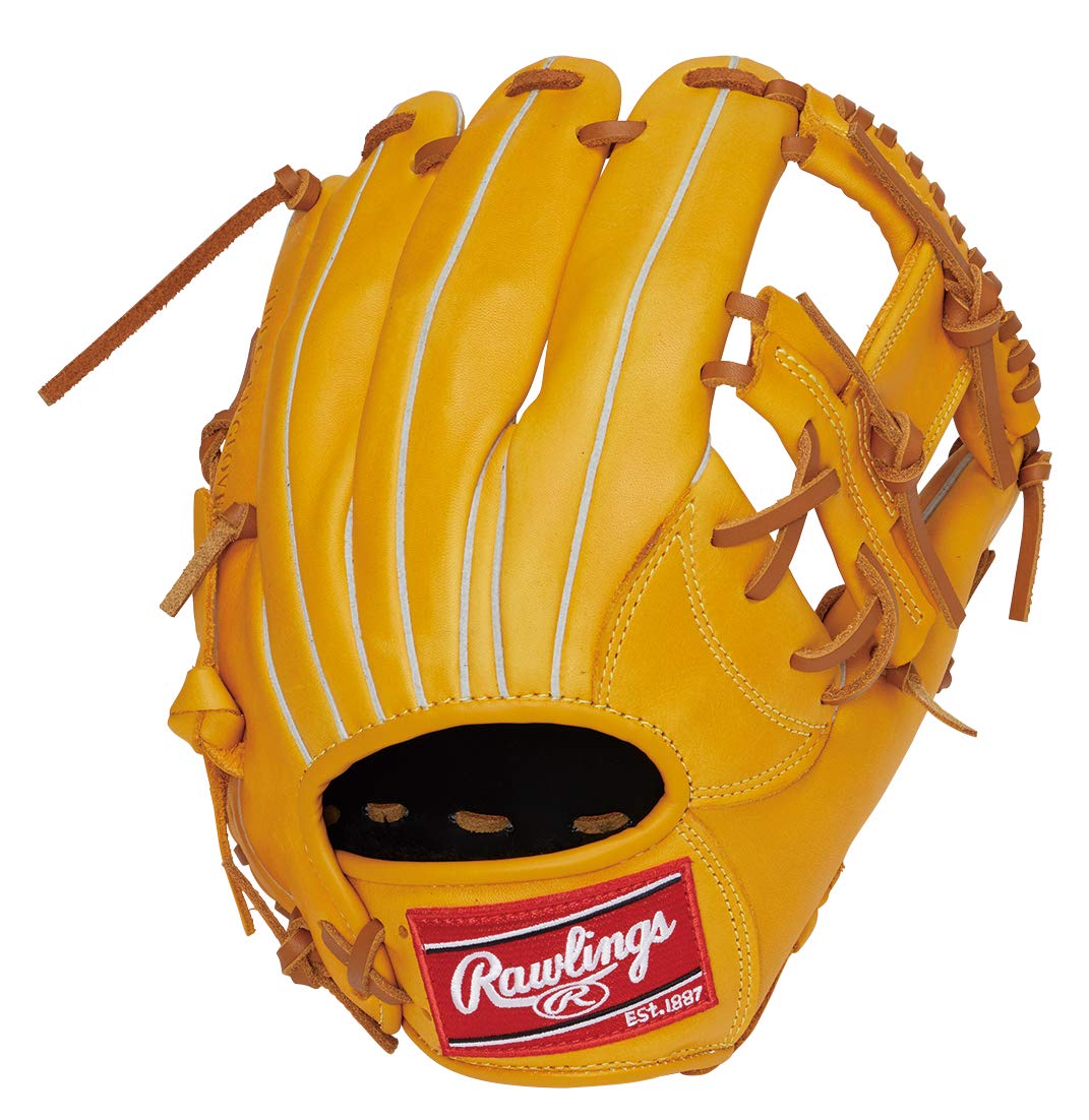 Rawlings Adult General Baseball Glove GRXPMN62 11.25-inch All-round Softball Compatible Right-Hand Throw Left Hand Wearing Gold Tan