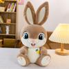 Long Ears Sweet Rabbit Plush Toys Grinning Rabbit Pillow Office Companion Doll Home Decoration