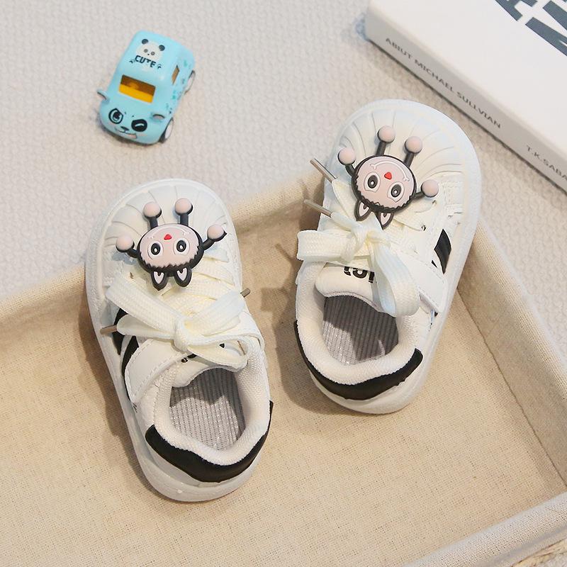 

Soft Sole Anti-Kick Baby Girls Leather Walking Shoes with Shell Toe 16-20 full boxes of 100 pairs