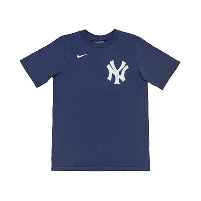 Trendy Casual Round Neck Short Sleeve T-Shirt Kids Tops Navy-Blue 3Z3B7NW00-NYY