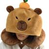 Soft and Plushie Hooded Neck Pillow Anime Figure Hooded Ushaped Pillow Portable