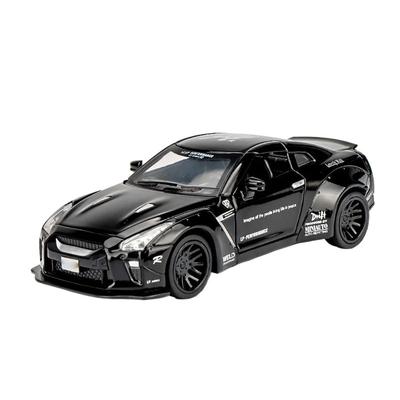 1/32 NISSAN GTR Race Legierung Automodell Gießt Druck & Spielzeugfahrzeuge Spielzeugautos Kostenloser Versand Kinderspielzeug für Kinder Geschenke Jungenspielzeug