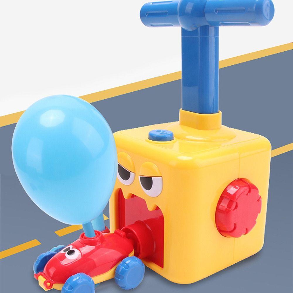 Inertial Pressure Balloon Powered Car Duck Style Inertia Air Power Balloon Car  Science Experiment