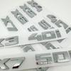 Applicable To 3D M X7M50i X7M50d X7M60d X7M60i Numbers ABS Emblem for X7 Series E70 G05 Car Trunk Exterior Decor Logo Sticker