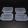 Hesdige Rectangular Disposable Takeaway Meal Boxes with Lids