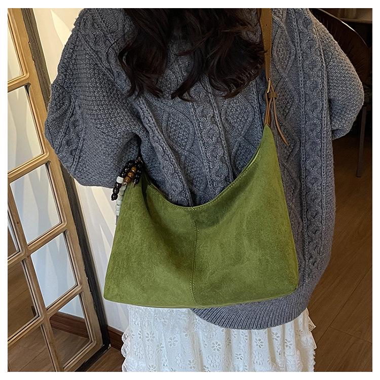 2025 Niche Retro Versatile Women's Underarm Dumpling Bag - Large Capacity Fashion Shoulder Crossbody Bag