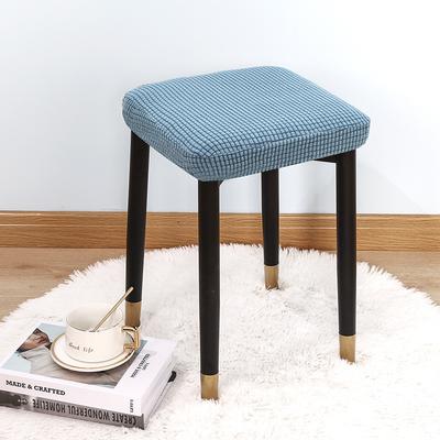 Square Stool Cover, Elastic Stretchable Thickened Seat Slipcover for Home Use