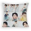 Japanese Idol TTimelesz Pillow Case Antidustmite Pillowcase Invisible zipper silky Sofa cushion cover for bedroom