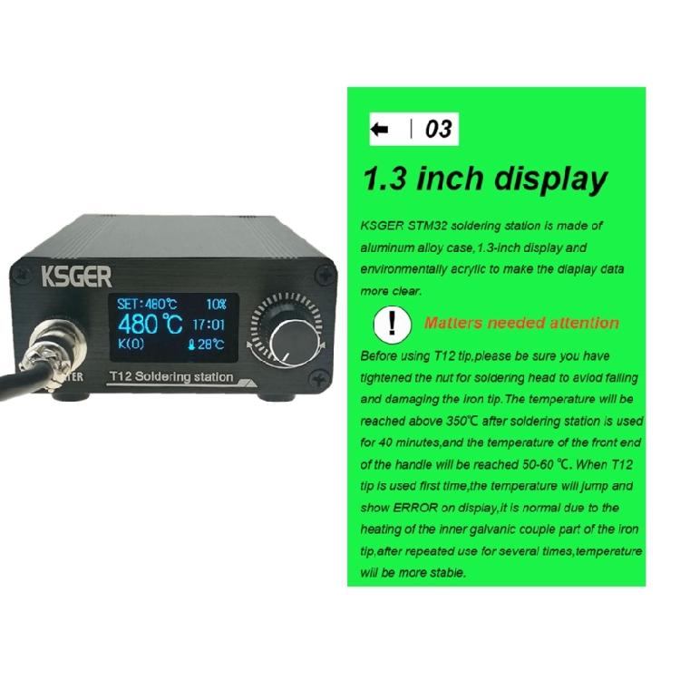 T12 Soldering Station STM32 V2.1S Temperature Control 24V5A Power Supplies