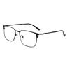 Ultra-Light Men's Metal Eyeglass Frame for Myopia - Large Face Slimming Design