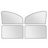 Magnetic Sunshade for Suzuki Wagon R MH34S Complete Blackout Curtain, UV 99.9% Protection, 3