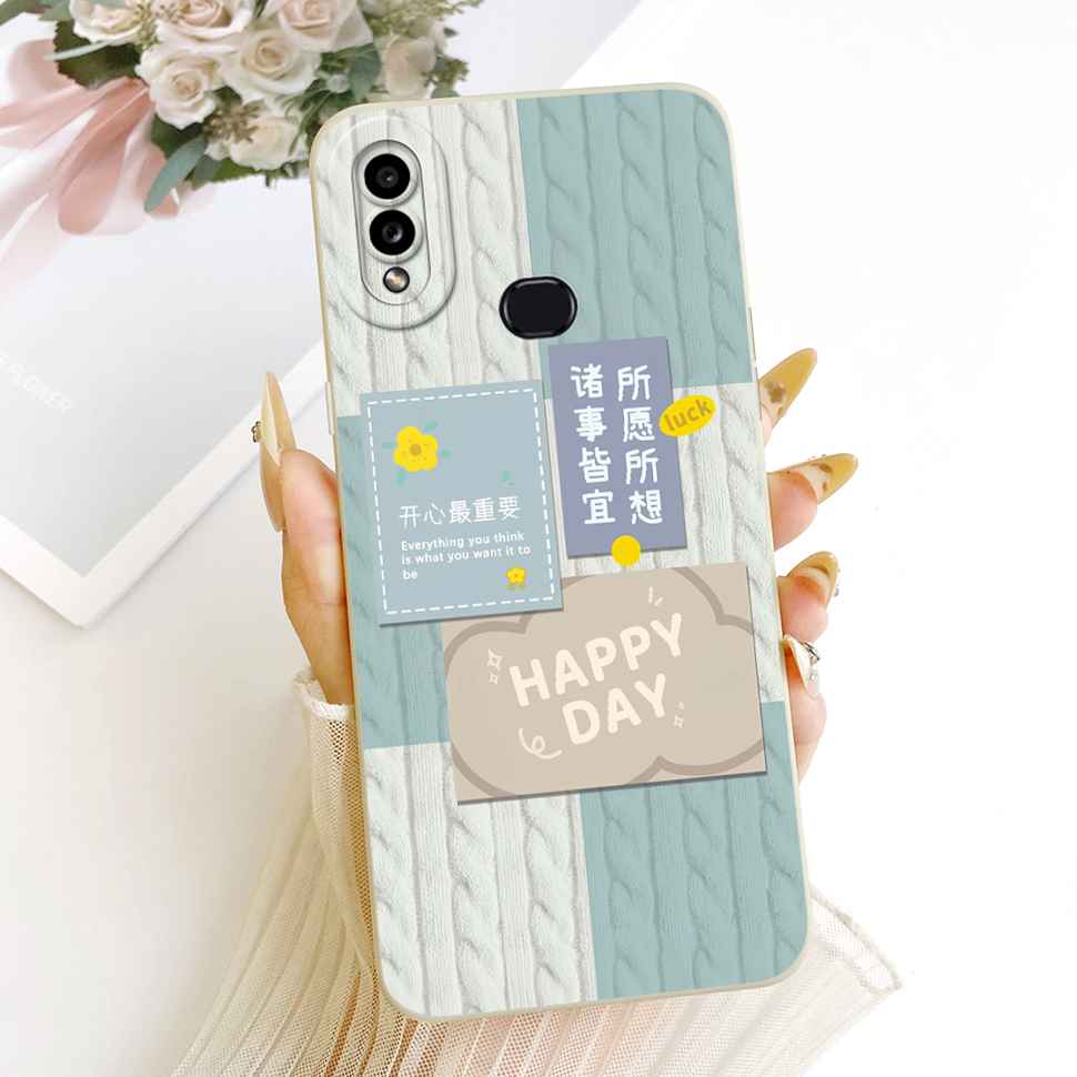 Casing For Samsung Galaxy A10s Cute Cat Pattern Shockproof Back Cover Silicone Phone Case For Samsung A10 s A 10s A10s Soft Case