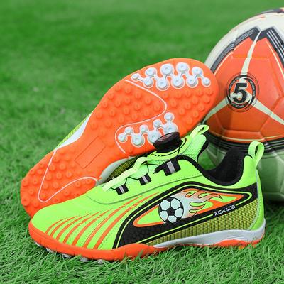 Children's Football Shoes Boys' Shoes New Boys Non-slip Actual Sports Shoes Students Wear-resistant Football Shoes