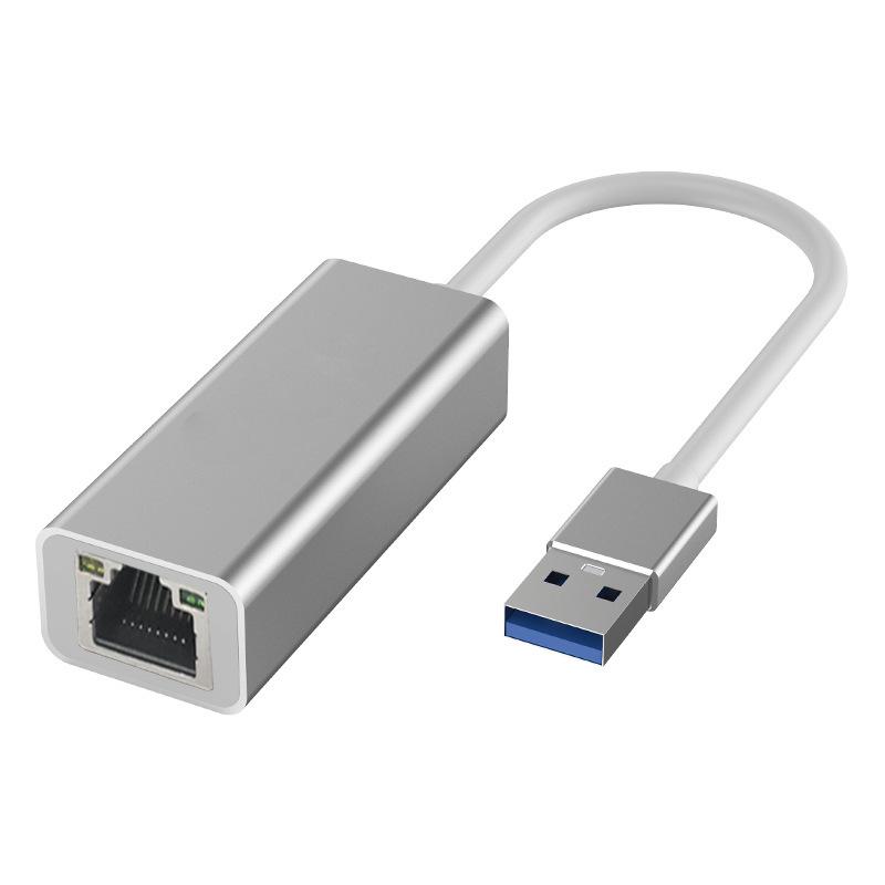 USB to Ethernet Adapter, Type C to RJ45 Gigabit 1000Mbps Network Card, Driver-Free USB C LAN Converter for Laptop PC Switch Mac