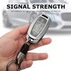 for Hyundai Key Fob Cover, 4-Button, Keychain Accessories for 2018- Kona, Azera, Elantra GT, Santa Fe, Veloster, Venue