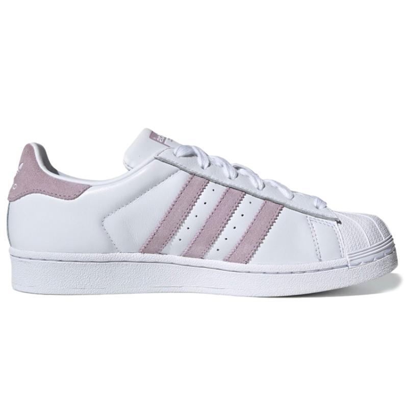 Adidas Originals Superstar 'White/Purple' Women's Sneakers EE7400