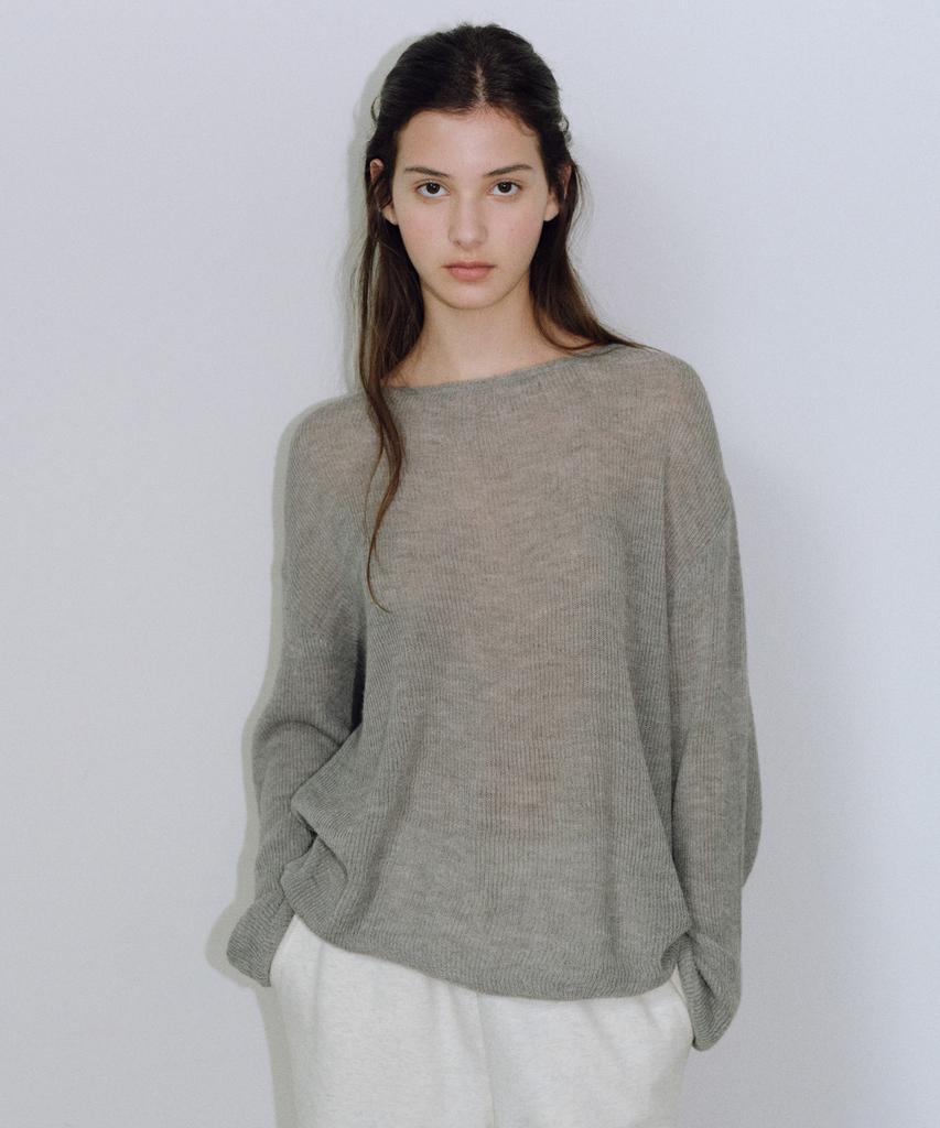 Yulago Lea Wool Boatneck Knit