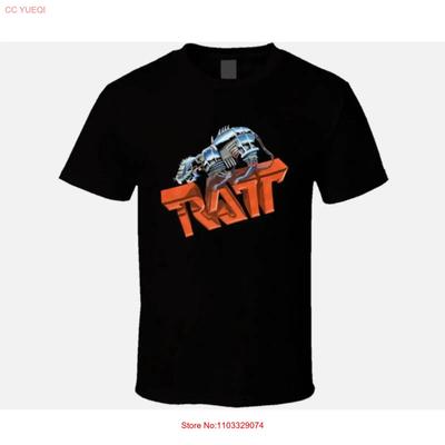 Ratt 80S Metal T Shirt Vintage Washed Casual Designer Clothes Homme Unisex Graphic Stretched Soft Versatile Slightly