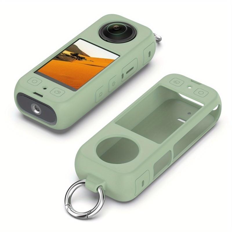 3Pcs Screen Protector Film+ 1Pcs Silicone Shell for Insta360 X5/X4/X3 Protector Anti-scratch