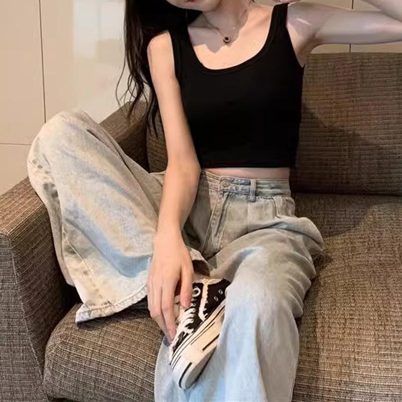 G * modal thread South East Asia summer new sling sports vest women s short slim primer M