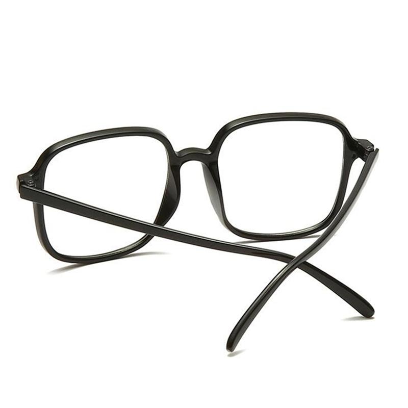Oversized Women Square Myopia Glasses Finished Big Frame Minus Degree Optical Eyeglasses Prescription 0 -0 .5 -1 .0 -1 .5 To -6 .0