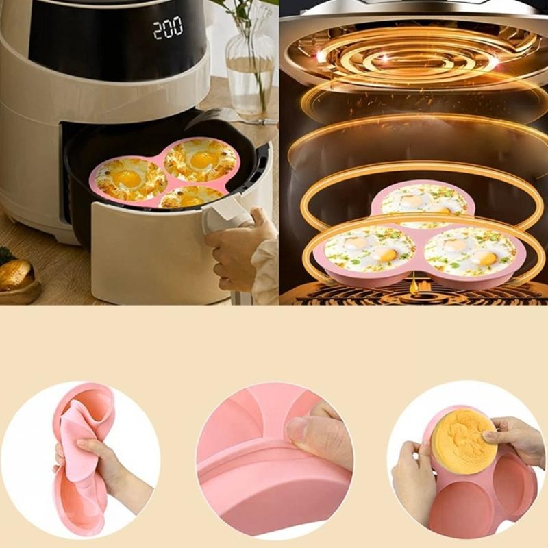 Food Grade Silicone Round Cake Pan Oven Safe Baking Dish Perfect For Cakes Jellies Puddings Dessert Bakeware