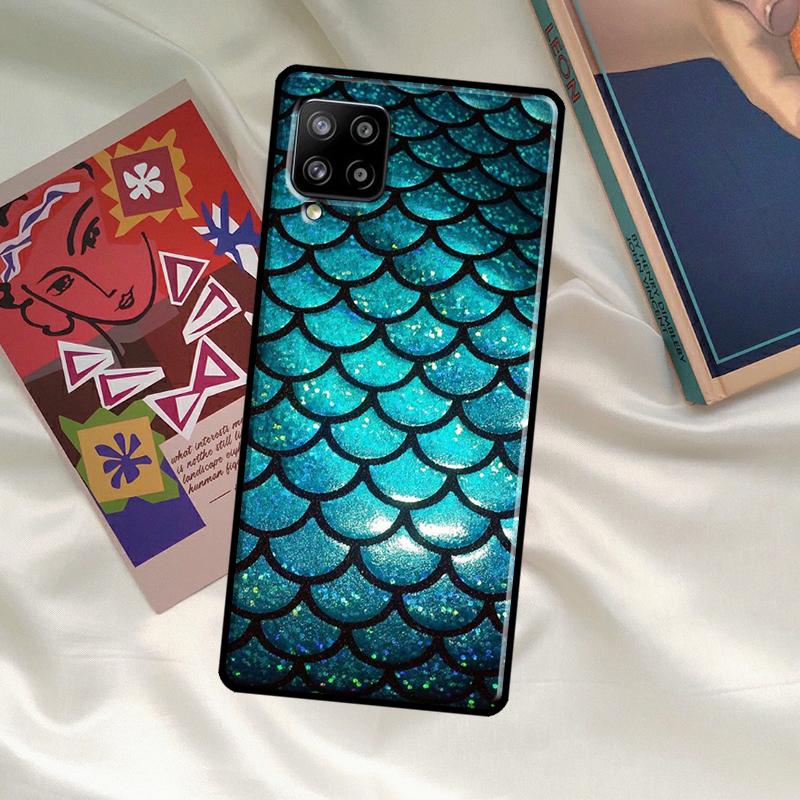 Mermaid Tail Scale Case For Samsung Galaxy A52 A32 A12 A33 A06 A16 A26 A36 A56 A15 A53 A13 A34 A54 A14 A35 A55