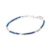 HARANG HR 387B_Lapis Lazuli Silver Beads Bracelet