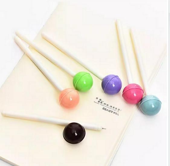 

Creative Lollipop Neutral Cute Cartoon Water-Based Pen for Students and Office Signatures Blue - 1 pcs
