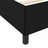 Box Spring Bed Black 90 x 200 cm Fabric