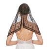 Lace Mantilla Veil Soft & Comfortable Floral Design for Head Covering for Women