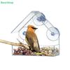 Clear Acrylic Window Bird Feeder with Suction Cups,House-Shaped Wild Bird Feeders for Outside,Garden & Window Viewing