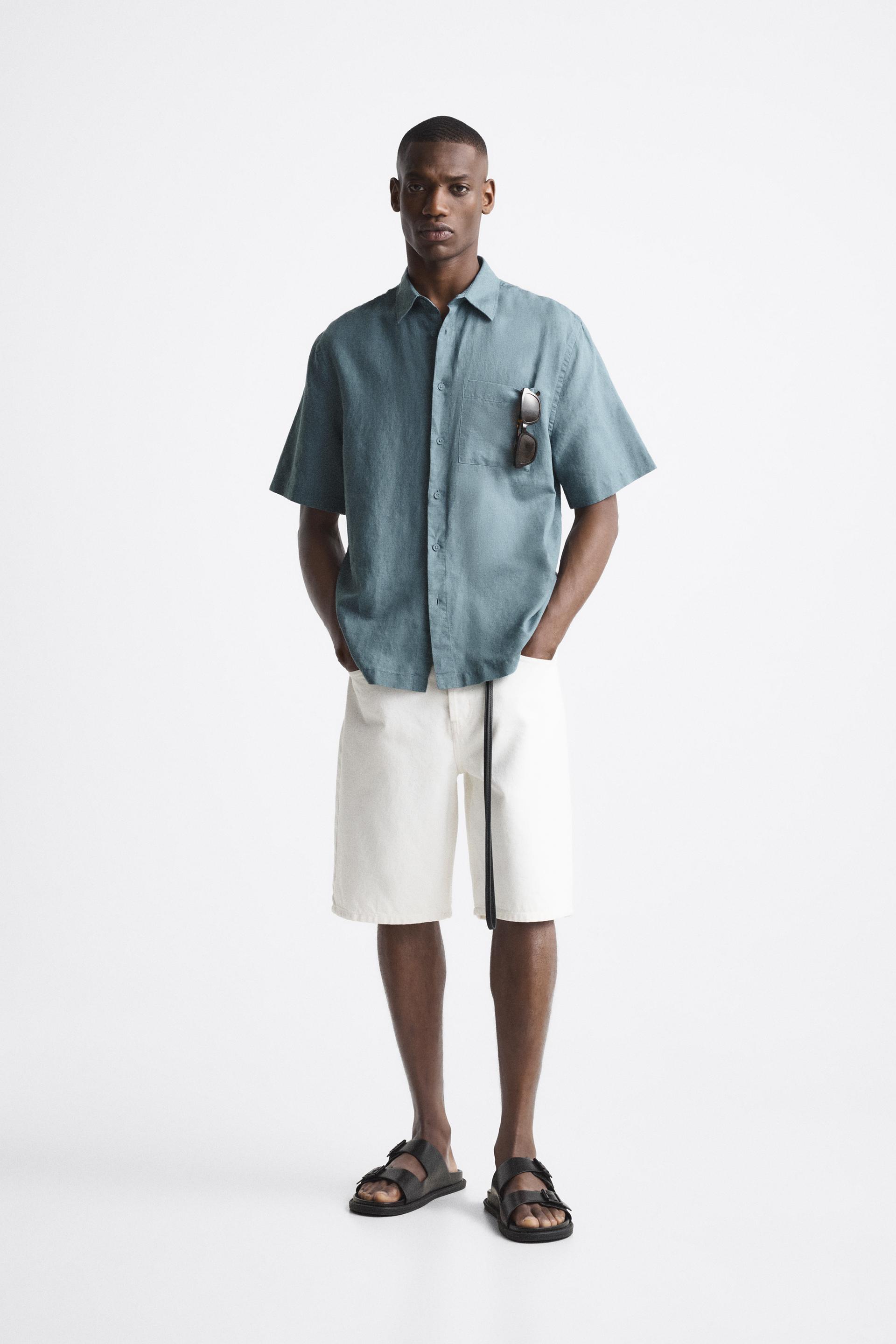 

ХЛОПОК - ЛЬНЯНАЯ РУБАШКА