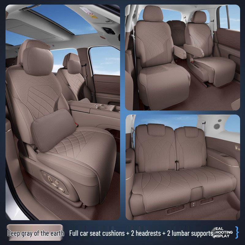 Universal All-Season Seat Cushion for ZEEKR LS9 (2026) - New Six-Seater Car Interior Cover
