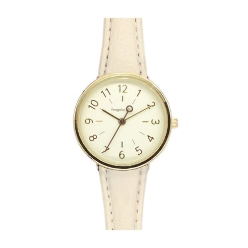 

Fragola Plus Antibacterial Strap Watch H03821A-1 IV Women s Ivory