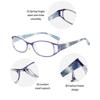 Fashion Reading Glasses for Women Trendy Printed Anti Blue Light Correction Presbyopic  Glasses Men