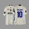 Maglia rétro, maglia da calcio, replica nostalgica classica maglia thailandese, maglia da gioco e allenamento, abbigliamento sportivo a maniche corte.
