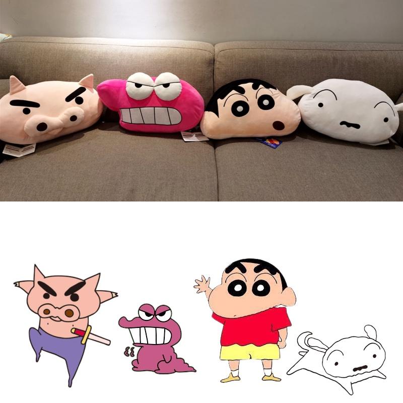 Brinquedo de Pelúcia Fofo e Macio do Crayon Shin-chan para Crianças Presente de Aniversário Perfeito!