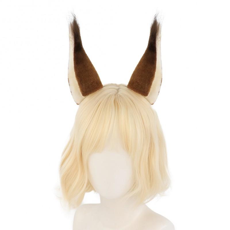 Handmade Plush Squirrel Ear Headband Cosplay Accessory Anime Conventions Party Dance Events